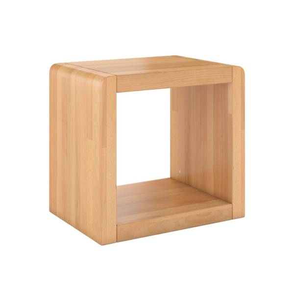 Massivholznachttisch Visby Angeli Braun - Massivholz - 40 x 38 x 30 cm
