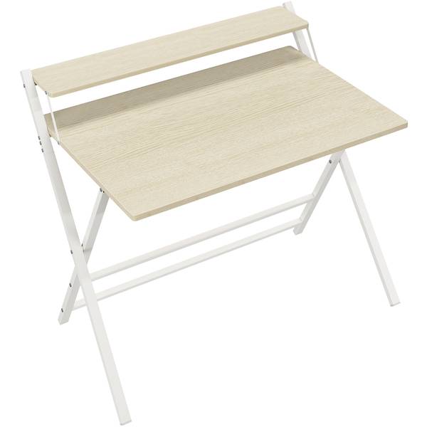 Computertisch ARJ41 Beige - Metall - 61 x 90 x 107 cm