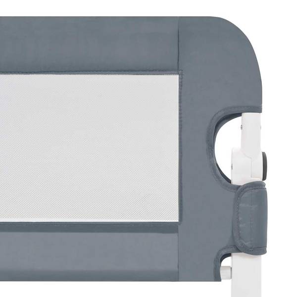 Bettschutzgitter 297396 Grau - Tiefe: 180 cm