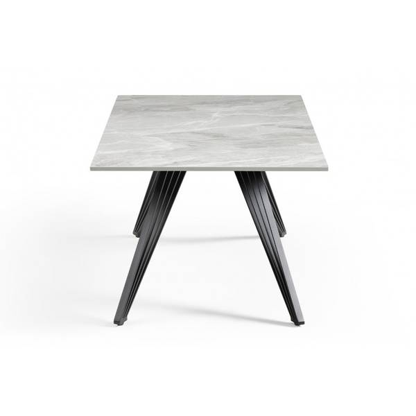 Table basse céramique DAKOTA 01 Gris - Céramique - 120 x 45 x 60 cm