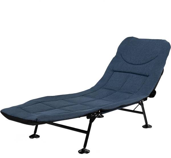 Karpfenliege ZB32918ZKDE Blau - Metall - 69 x 29 x 194 cm