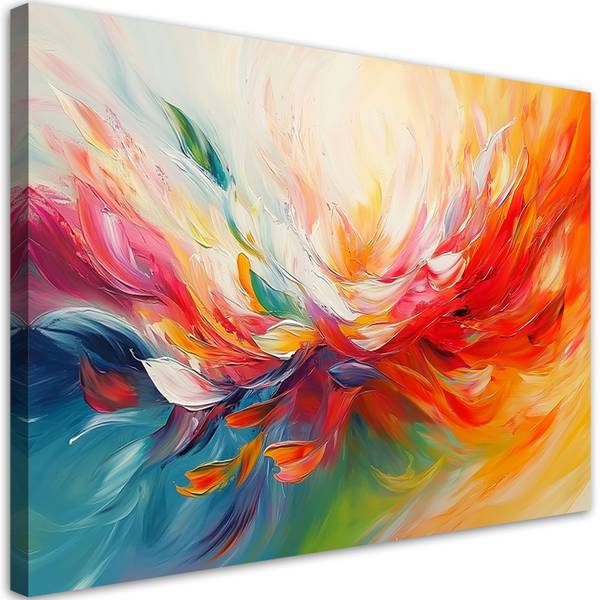 Wandbild Blume 60 x 40 cm