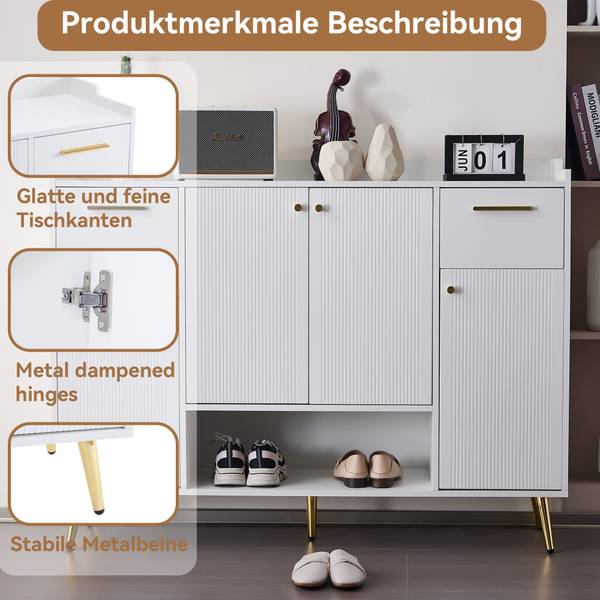 Schuhschrank LineDiana Ⅳ Weiß