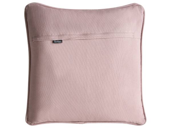 Dekokissen PENTACE 3-tlg Pink - Naturfaser - 45 x 5 x 45 cm