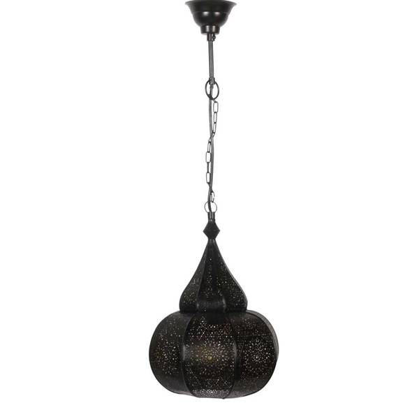 Deckenlampe Layoune Silber - Metall - 30 x 40 x 30 cm