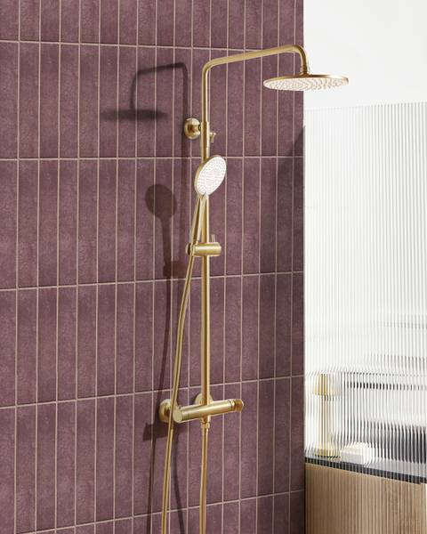 Armaturen CATAMARCA goud - metaal - 23 x 85 x 38 cm
