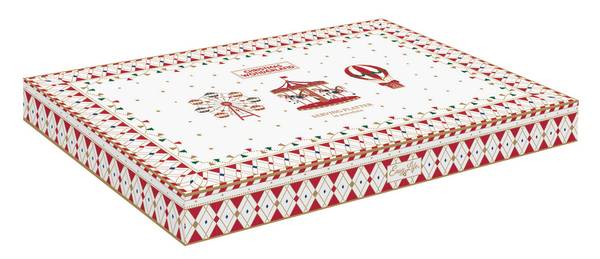 Plat de service Pays des merveilles Blanc - Porcelaine - 23 x 35 x 23 cm