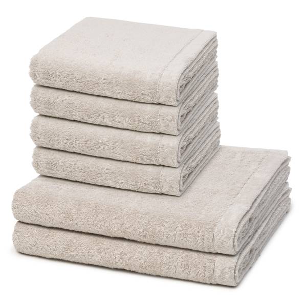 Handtuch-Set Lifestyle (6-teilig) Beige