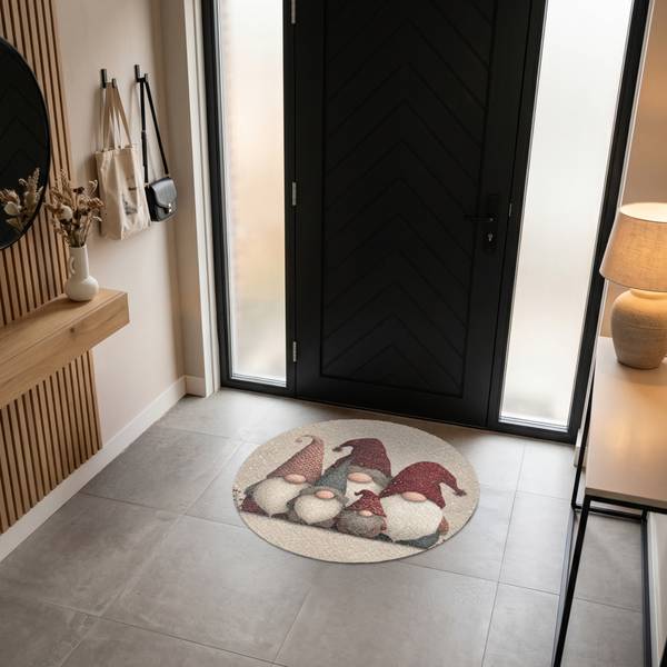 FUßMATTE Wichtel 90 x 90 cm
