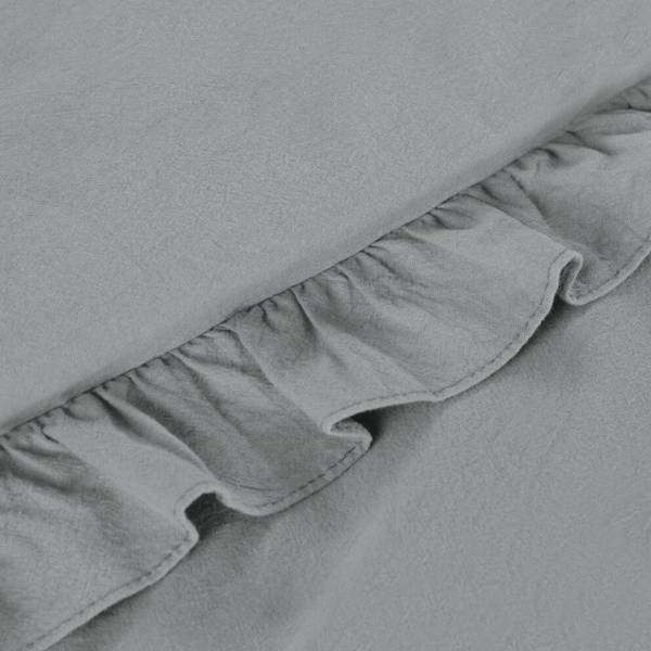 Bettwäsche FALBANKA 3er Set Grau - 160 x 200 cm