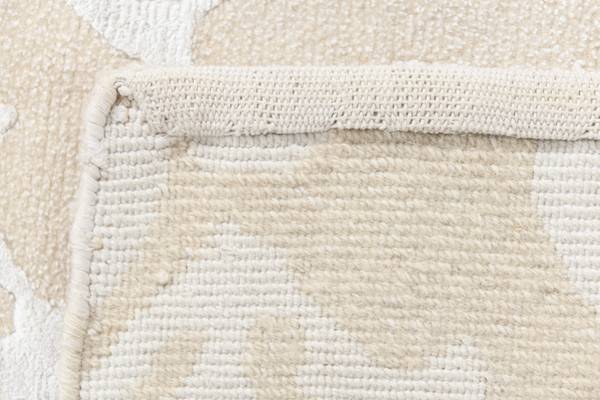 Tapis de passage Darya DXCVI Beige - Laine - 81 x 1 x 396 cm