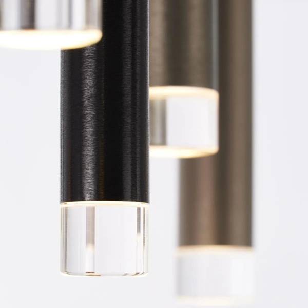 LED-Deckenleuchte Cembalo III Acrylglas / Stahl - 12-flammig