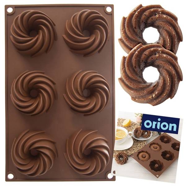 Muffinform 151787 Braun - Silikon - 17 x 3 x 28 cm