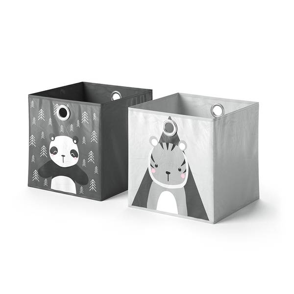 Faltbox 30x30  29972 Grau - Kunststoff - 30 x 30 x 30 cm