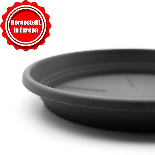 Blumentopfuntersetzer 1770463 20er Set Grau - Kunststoff - 17 x 3 x 17 cm