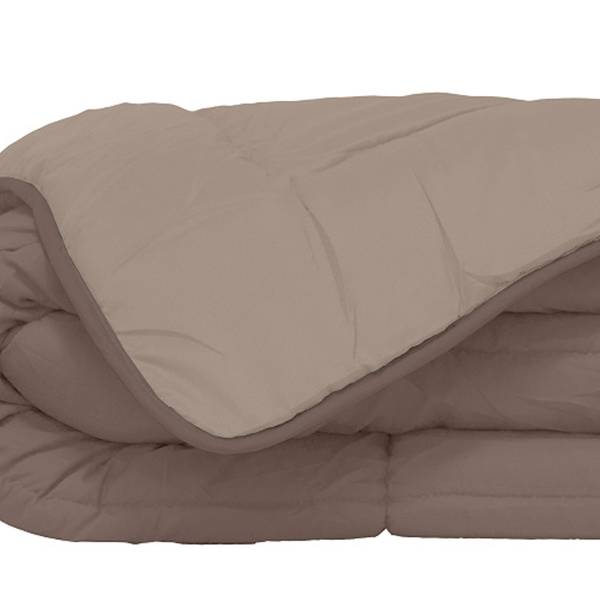 Bettdecke 3120760086544 Taupe - 1 x 200 x 200 cm