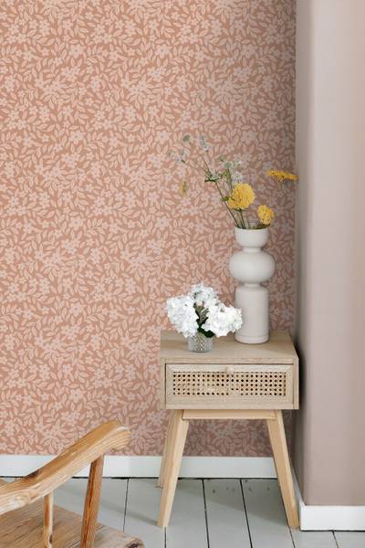 Tapete 131445 Pink - Papier - 50 x 900 x 50 cm