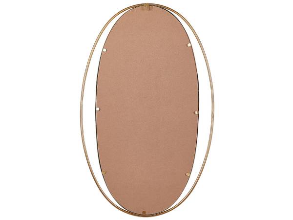 Miroir BESSON Doré - Métal - 55 x 90 x 3 cm