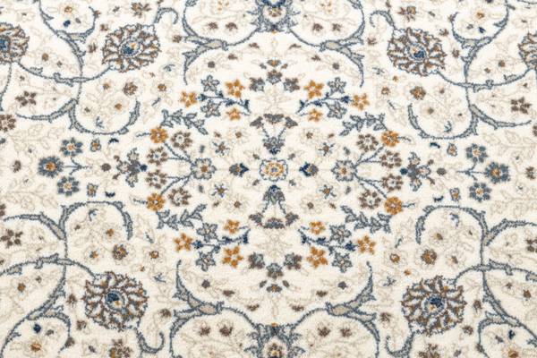 Teppich Wolle Nain Rahmen Ornament Beige - Wolle - 240 x 1 x 340 cm