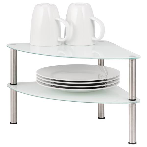 Tellerregal 64636 Weiß