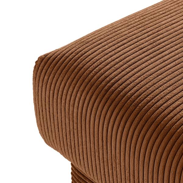 Pouf GUSTAVO II Rotbraun