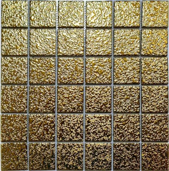 Mosaikfliesen GO 484 Gold - Keramik - 31 x 31 x 31 cm