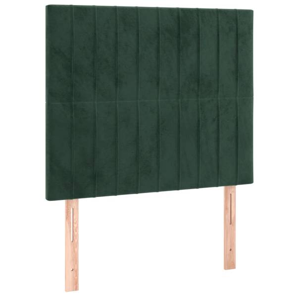 Bettgestell mit Kopfteil 3017204-14 Dunkelgrün - 93 x 203 cm