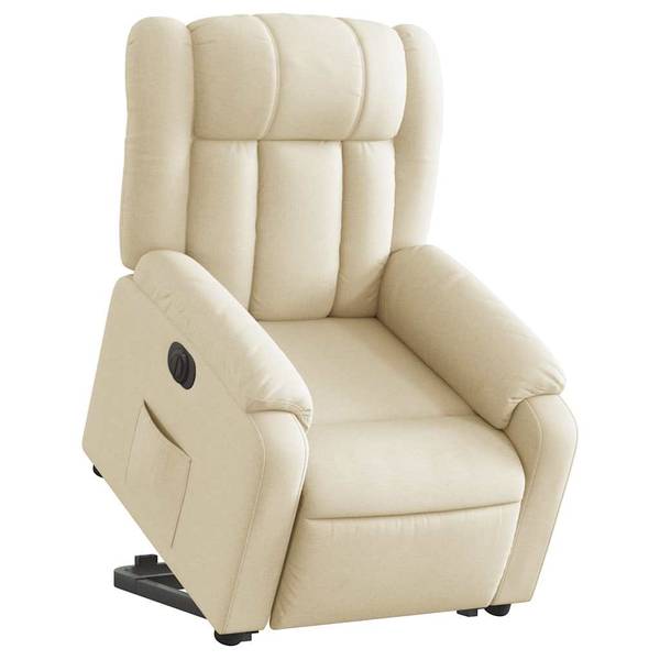 Fauteuil inclinable levage 3032399-3 Crème - Blanc