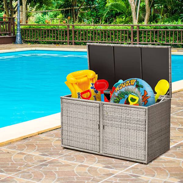 Auflagenbox Rattan 335L Stauraum kaufen