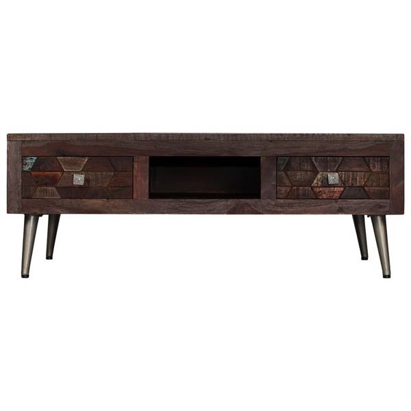 Couchtisch M603300 Braun - Holzwerkstoff - 60 x 35 x 100 cm
