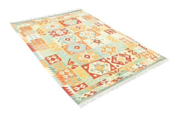 Orientteppich Oriental Wolle - 125 x 1 x 183 cm