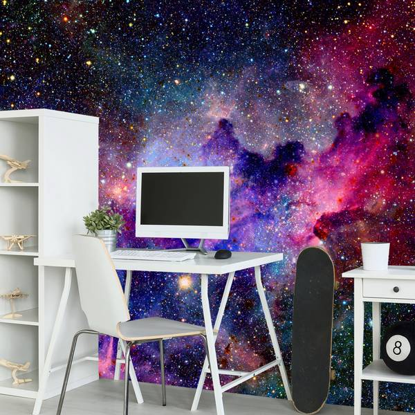 Fototapete Kosmos Galaxie Sternennebel 150 x 105 x 105 cm