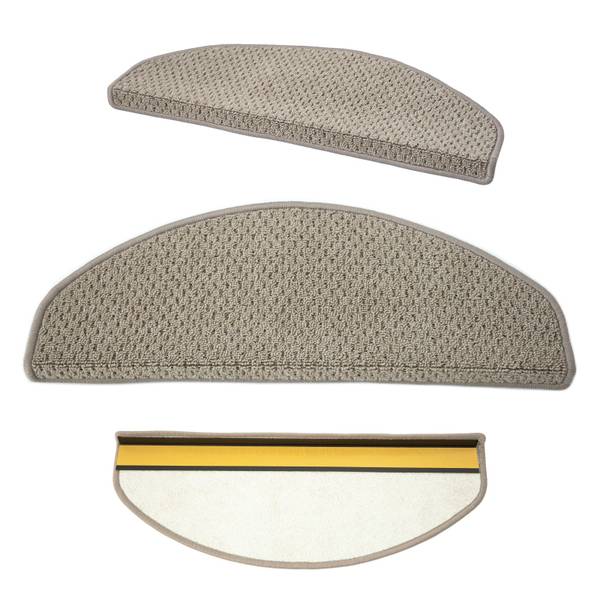 Stufenmatte Baleno Beige - Polypropylen - 24 x 1 x 65 cm