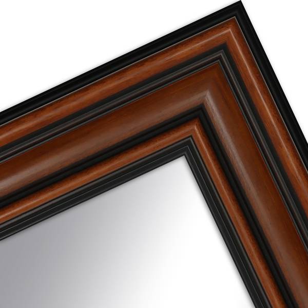 Wandspiegel H017 Nussbaum Dekor - 70 x 90 cm