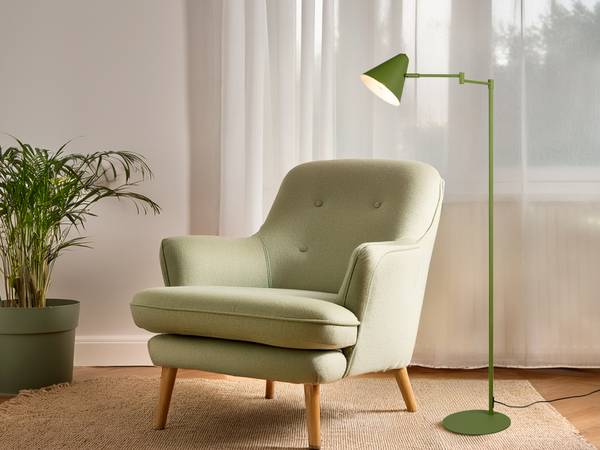 Stehlampe Colorie Grün