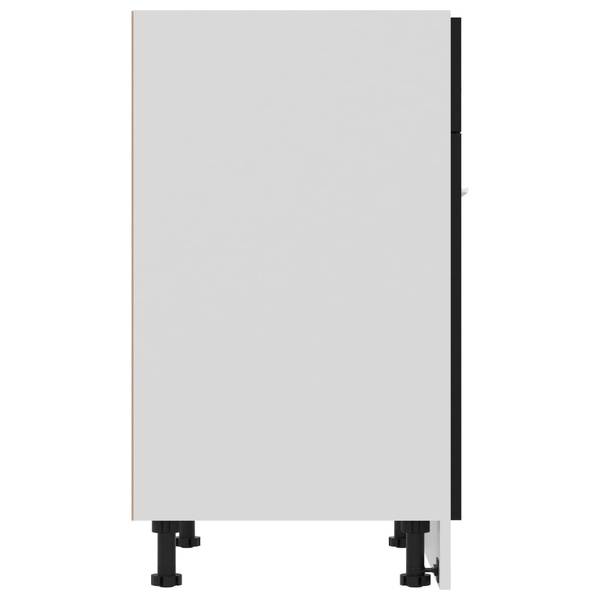 Unterschrank 3016496_deb1 Schwarz - Holzwerkstoff - 60 x 82 x 46 cm