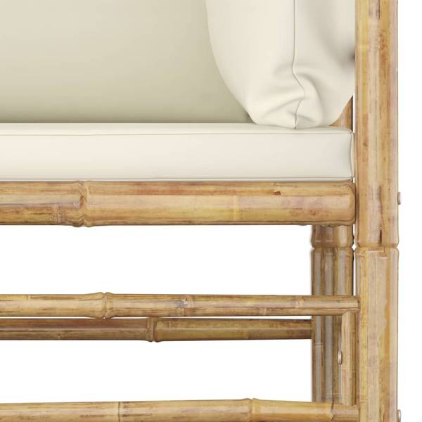 Garten-Lounge-Set 3009675-10 (6-teilig) Braun - Creme - Weiß