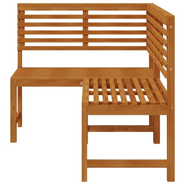Hoekbank 3004504 bruin - acacia - 100 x 91 x 140 cm