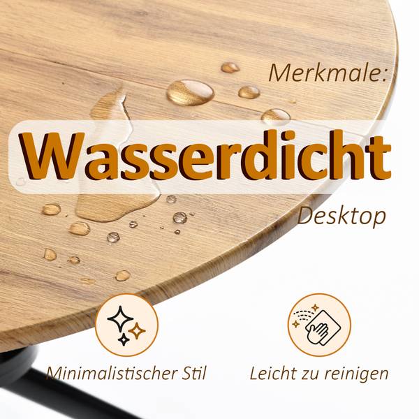 Esstisch FONTANA DK Braun - Eiche Dunkel
