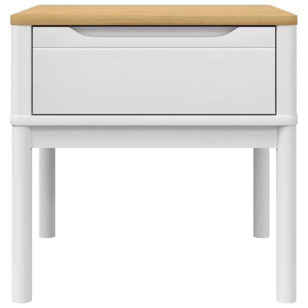 Beistelltisch D345 Weiß