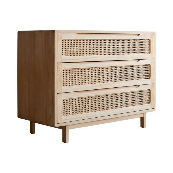 Kommode Luis Braun - Ulme - 100 x 75 x 45 cm