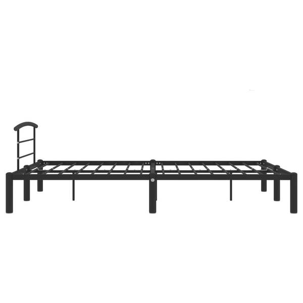 Bettgestell X942 Schwarz - Metall - 130 x 63 x 210 cm