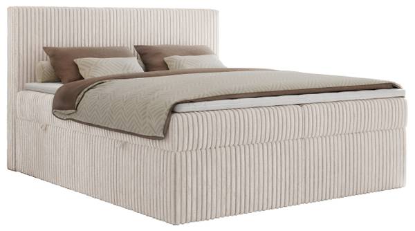 Boxspringbett TILIANO Beige - H3 - Liegefläche Breite: 180 cm
