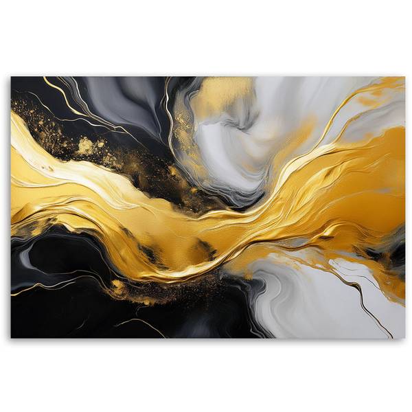 Canvas schilderij Marmer 90 x 60 cm