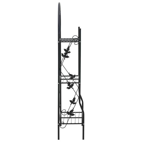 Pflanzenständer 47097 Schwarz - Metall - 52 x 128 x 28 cm