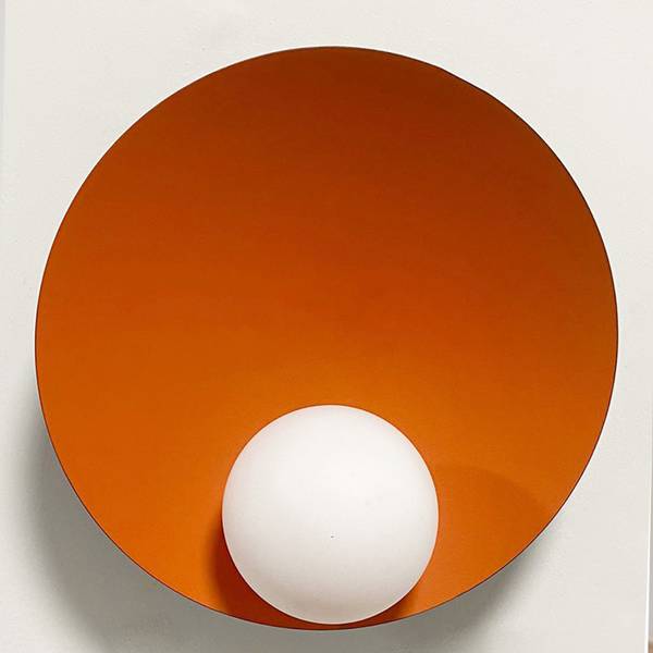 Wandleuchte Oyster Orange
