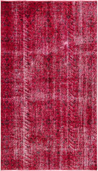 Tapis Ultra Vintage DCCCLII Rouge - Laine - 142 x 1 x 251 cm