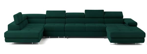 Ecksofa VELORA Grün