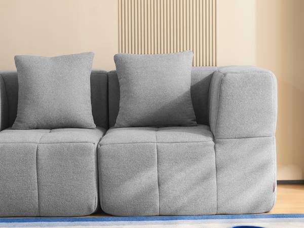 Wohnlandschaft sofaBULOUS Grau