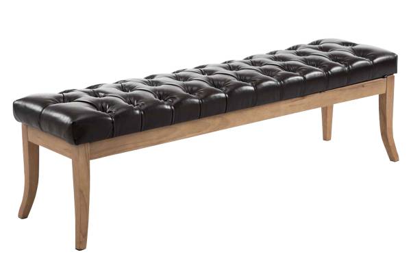 Sitzbank CANNES Braun - Breite: 150 cm